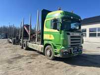 Scania 580v8 6x4 do drewna