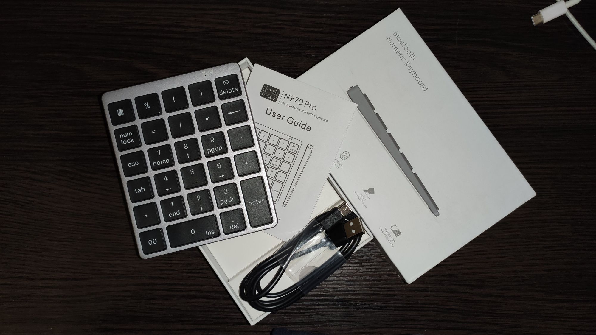 Num pad/Numeric keyboard/USB hub/Нампад/Нампед/мембрана/n970