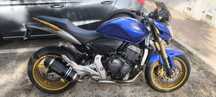 CB600F Hornet 2008 com 20000km acidentada