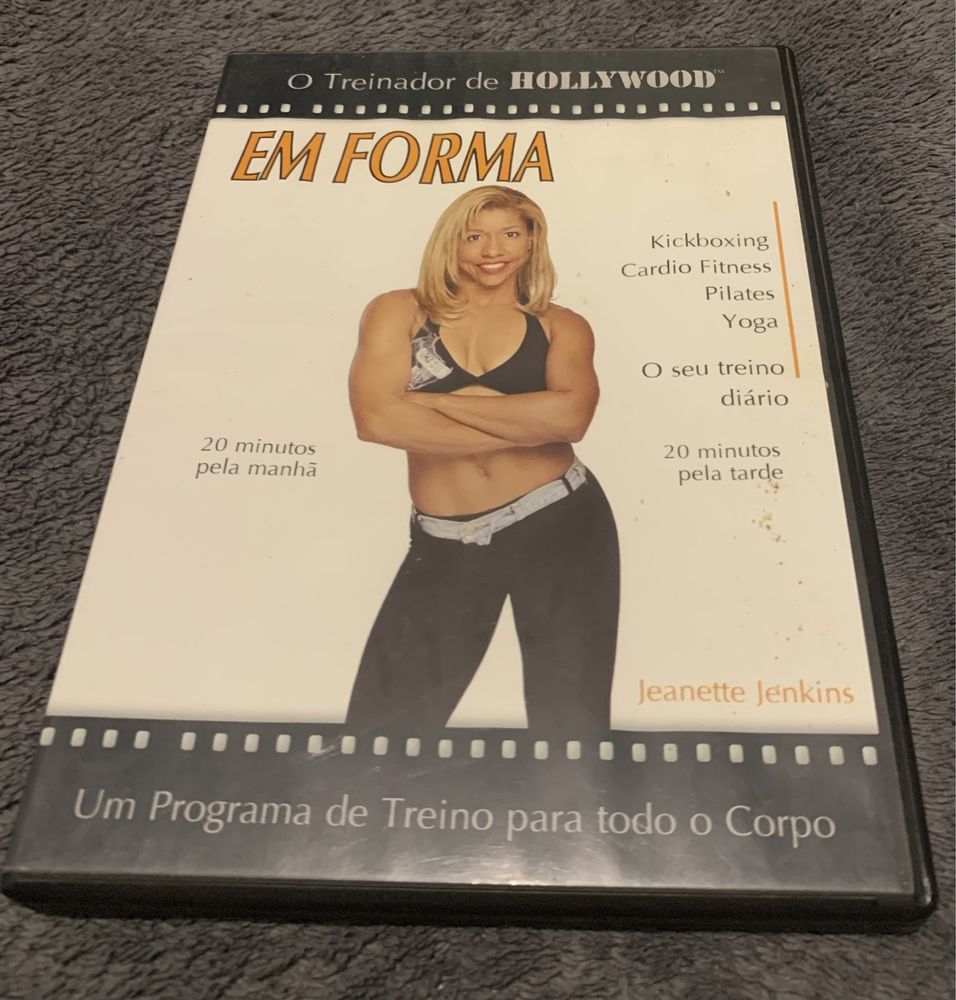 Dvds cardio /fitness em casa. Pack de 4