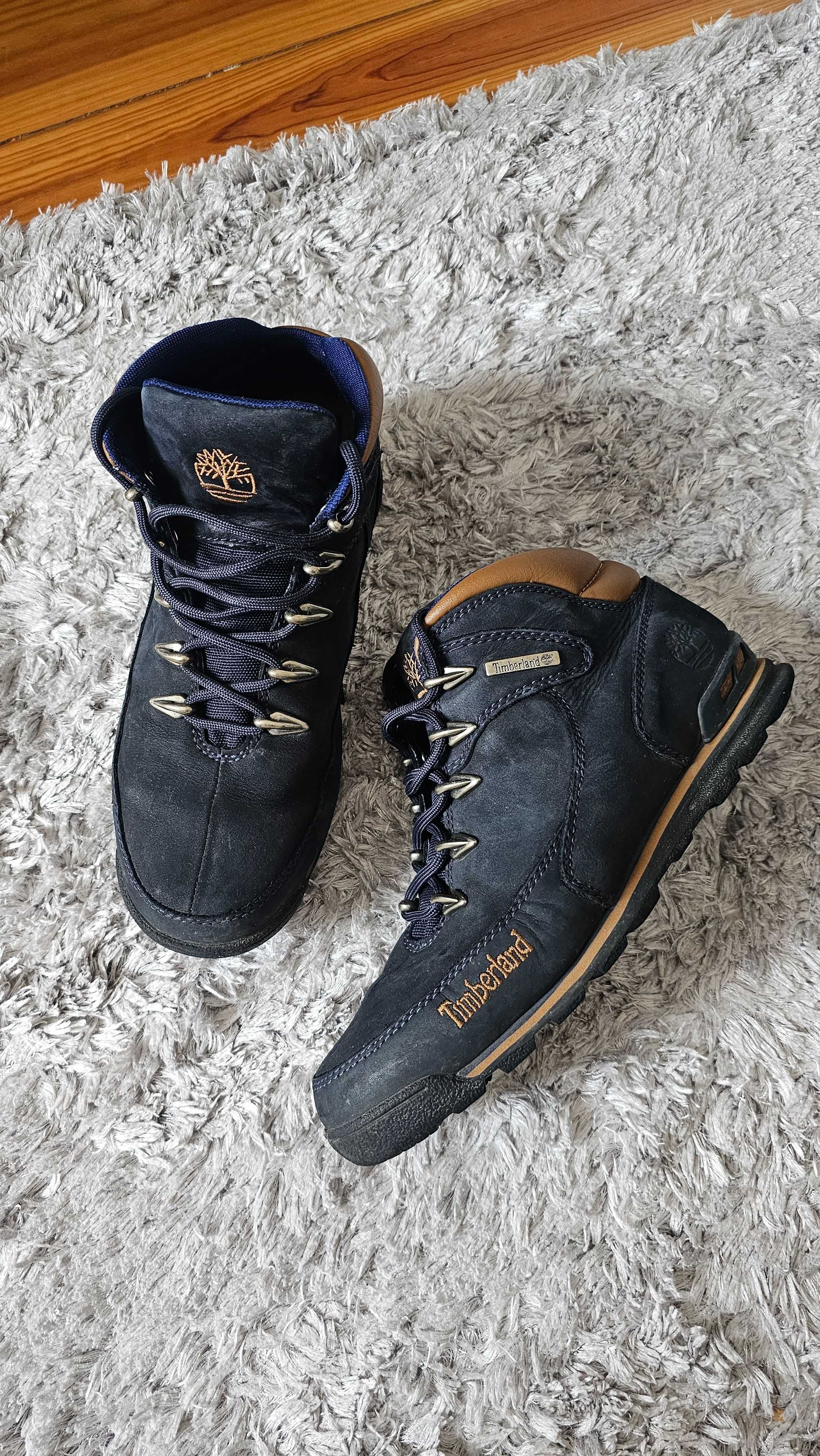 Timberland Euro Rock Hiker Botas Azul Nubuck