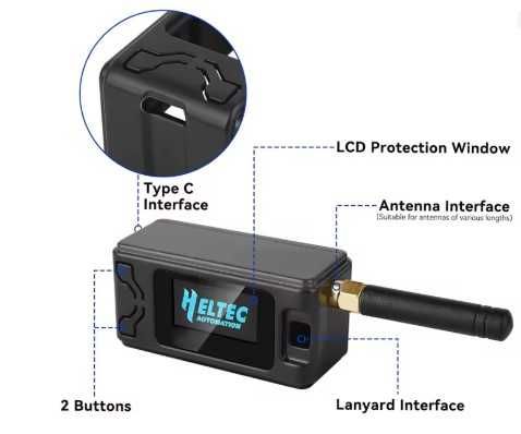 Heltec v3 433-510 / 863-928МГц Meshtastic