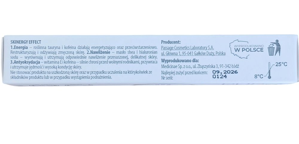 Esencja pod oczy rewitalizująca 15 ml nowa