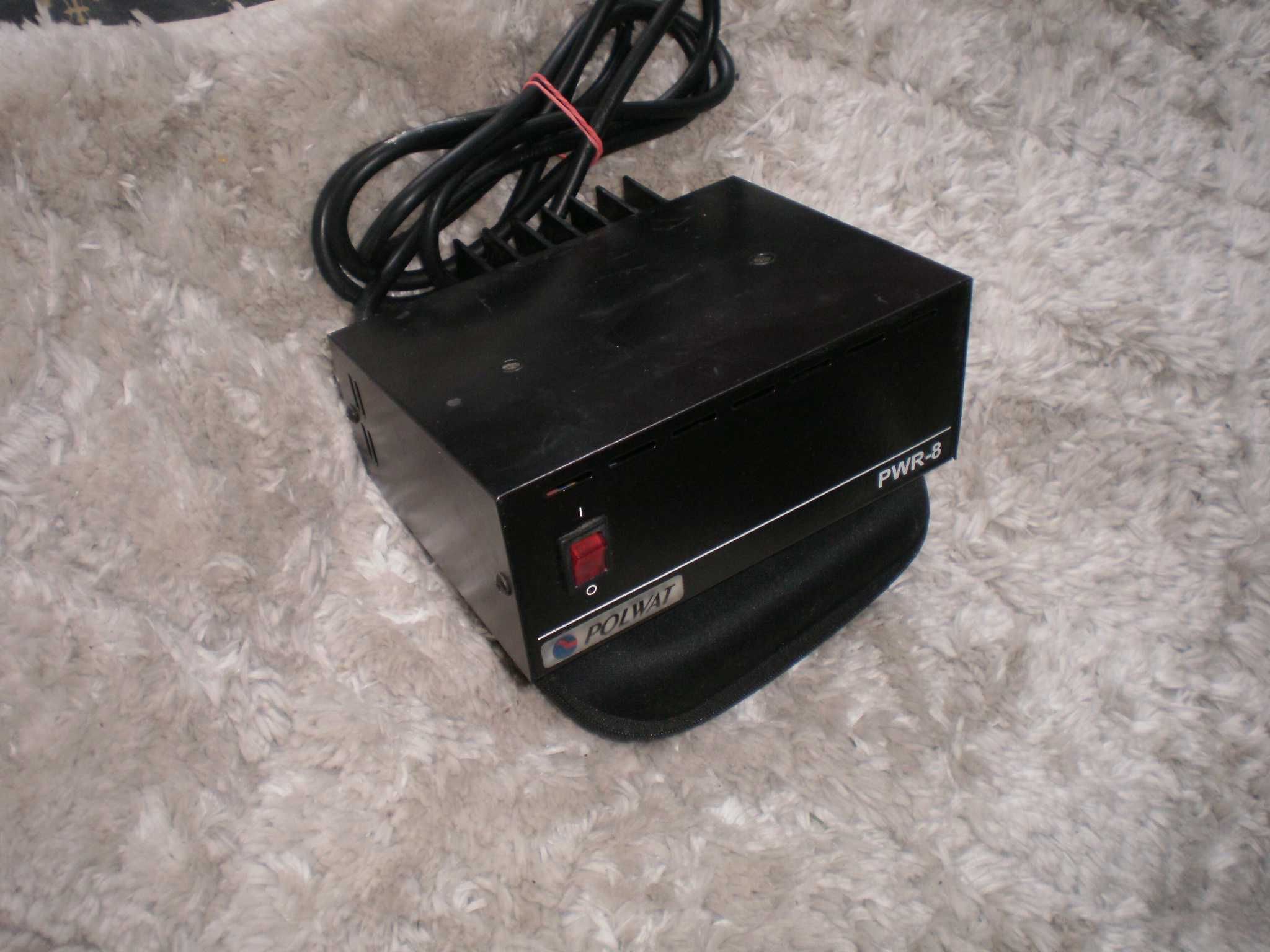 Zasilacz 13,8V/8A POLKWAT Impulsowy do CB itp.
