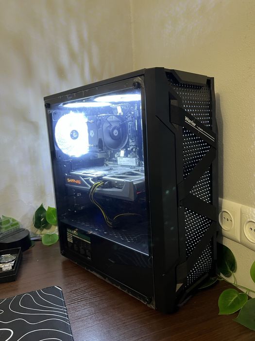 Продам ігровий пк відеокарта RX5500xt 8gb  проц р5 5500 озу16гб ддр4