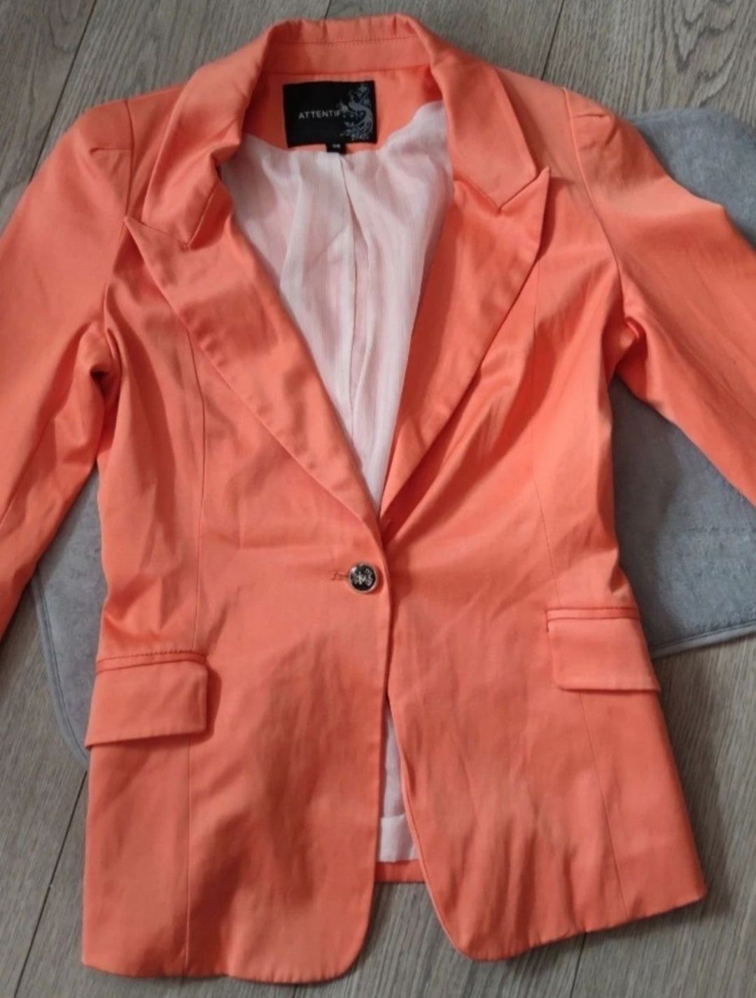 Marynarka orange S-36 piękna