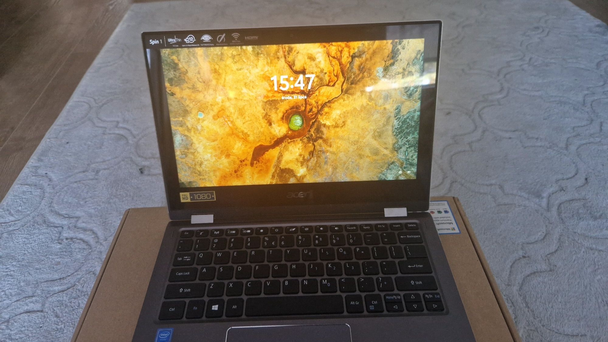 Komputer Netbook Acer.