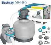 Пісочний фільтр-насос для басейнів Bestway 58515 58497 58499 58486