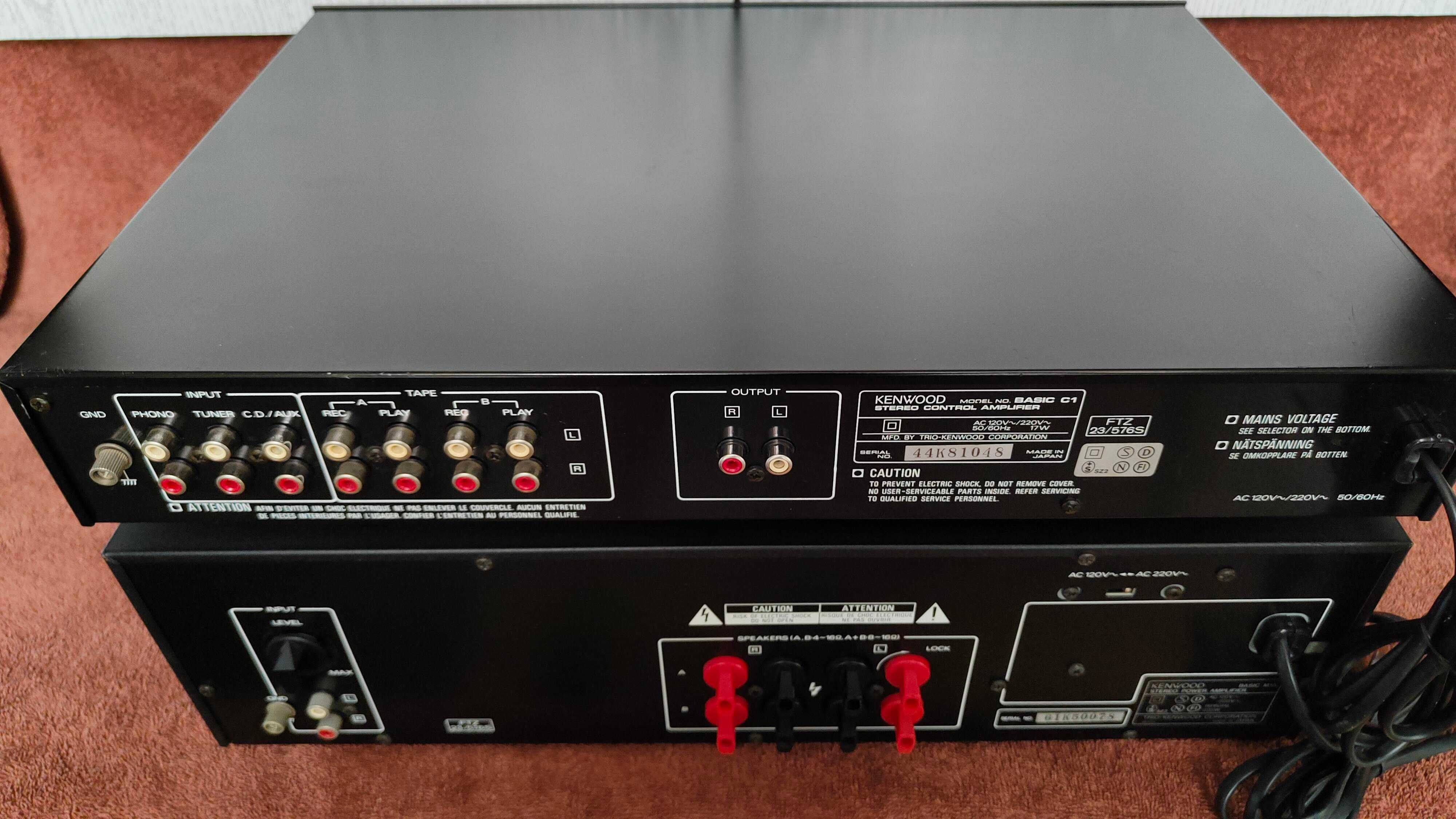 KENWOOD - końcówka mocy M1A + Przedwzmacniacz C1