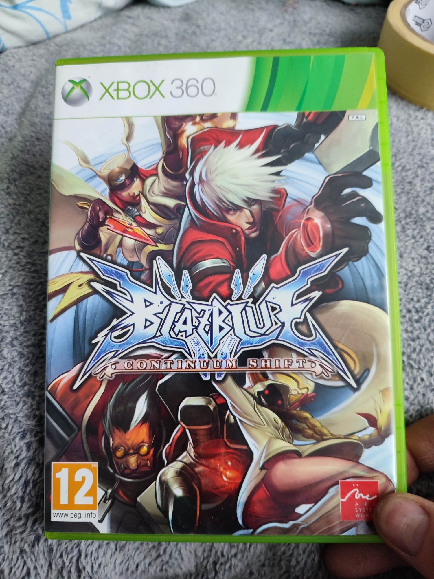 BlazBlue Continuum Shift Xbox 360. X360. Xbox360