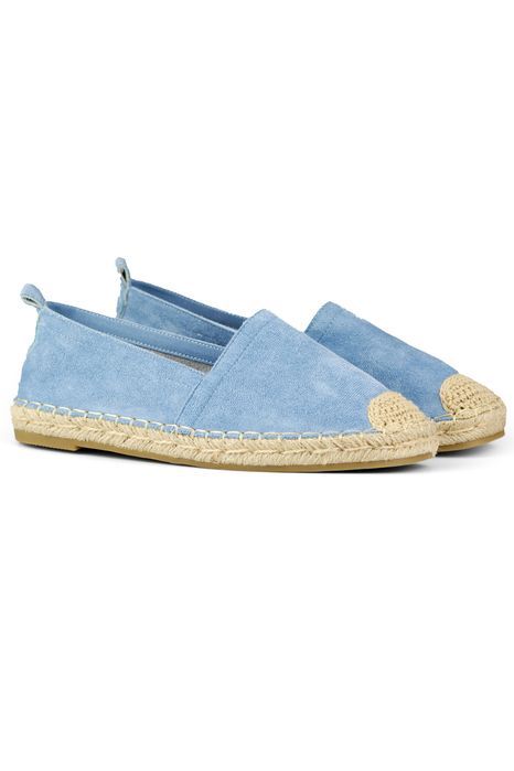 Klasyczne Niebieskie Espadryle Damskie