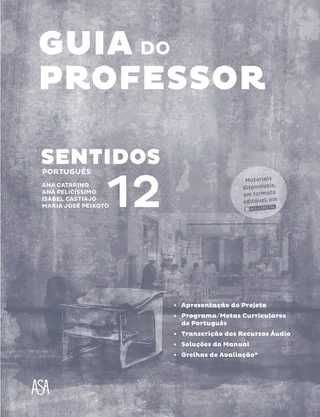 Sentidos 12 - Manual do Professor