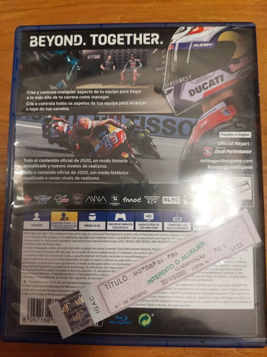 PS4 - Moto Gp 20