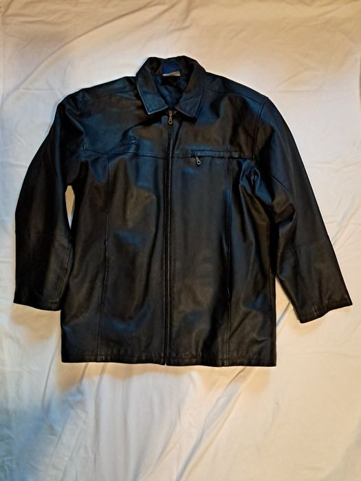 Kurtka skórzana męska