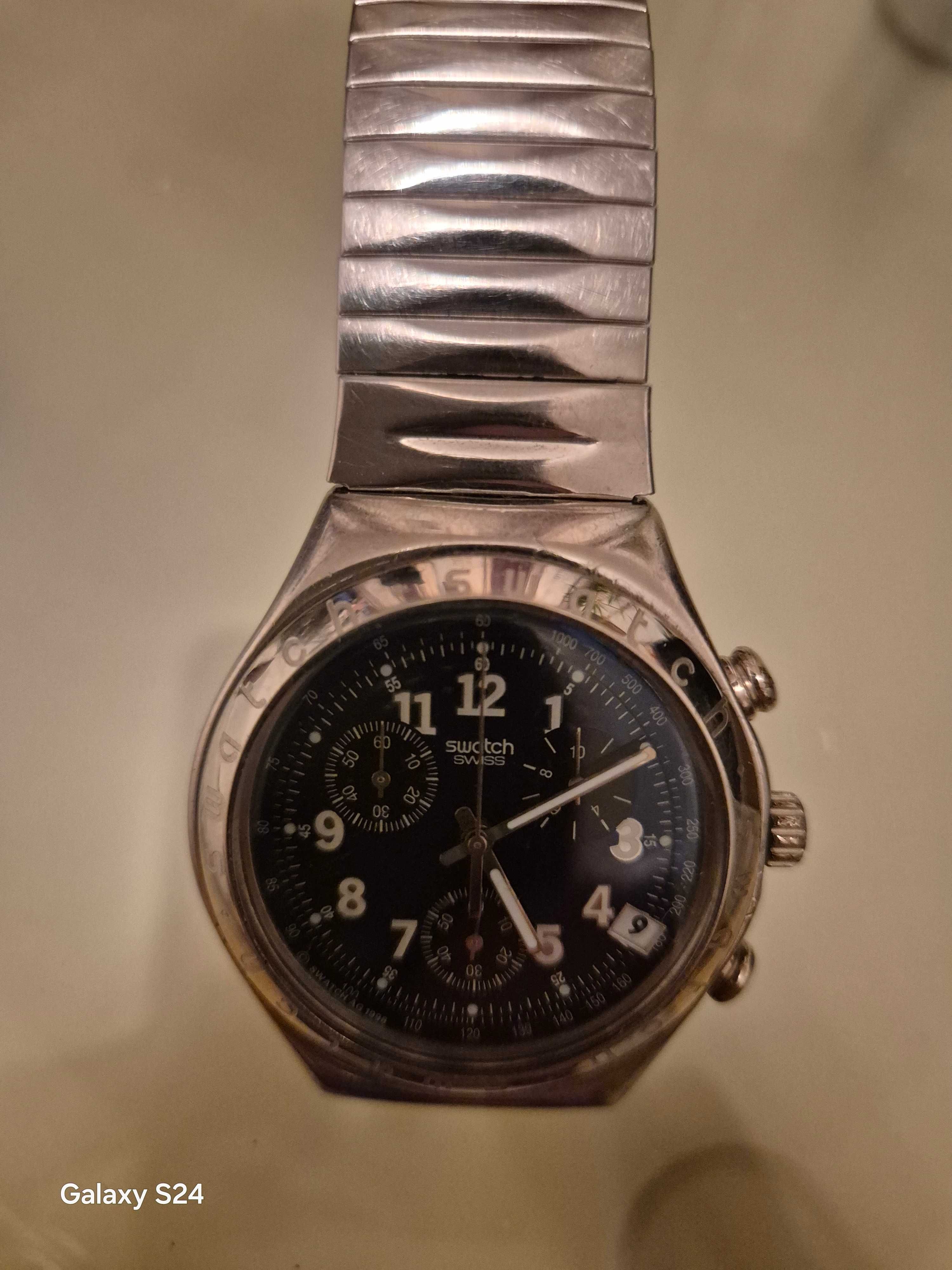Swatch zegarek chronograf męski