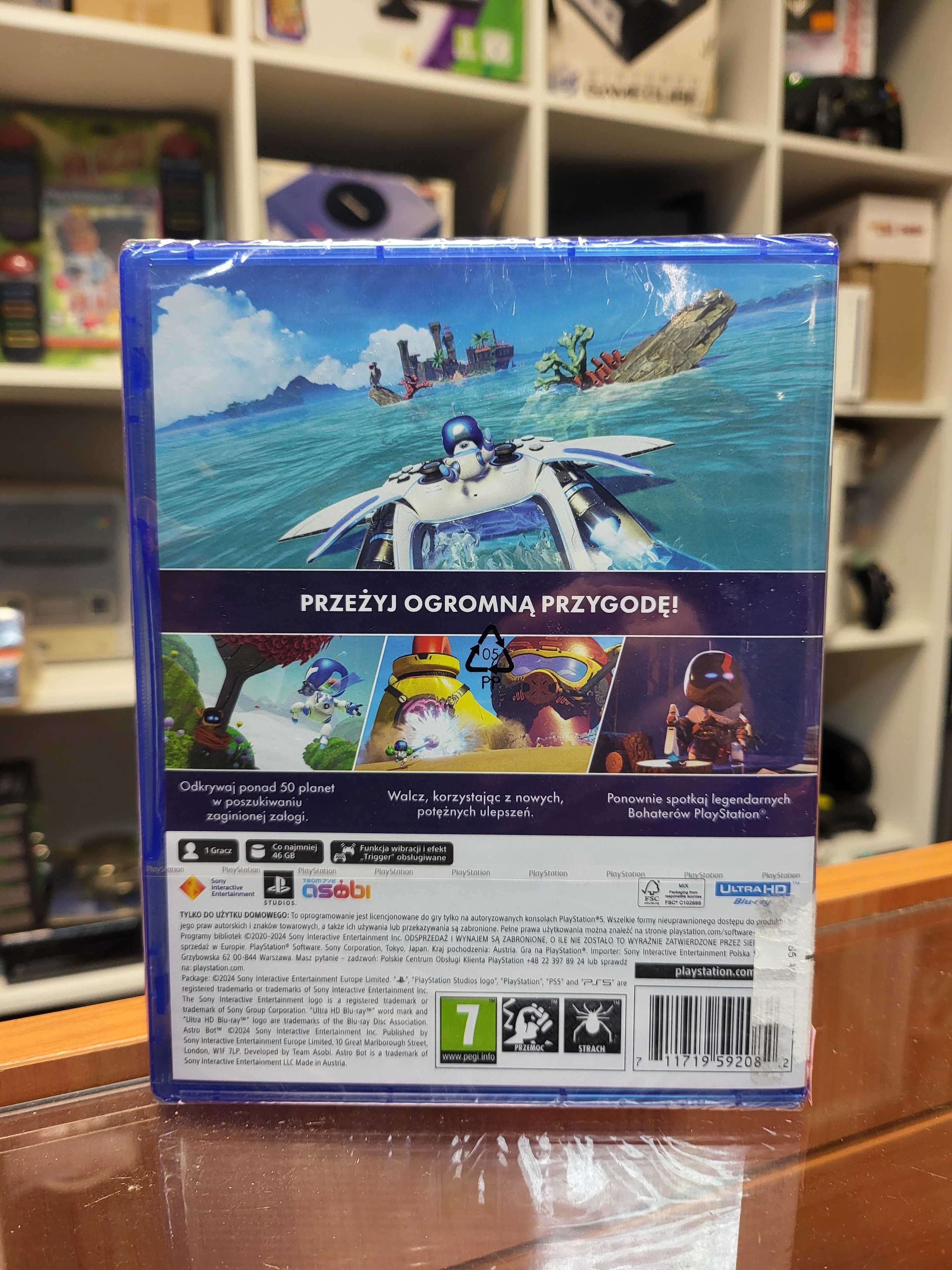 Astro Bot (PS5) Nowa Folia 3xPL Wymiana Skup SklepRetroWWA
