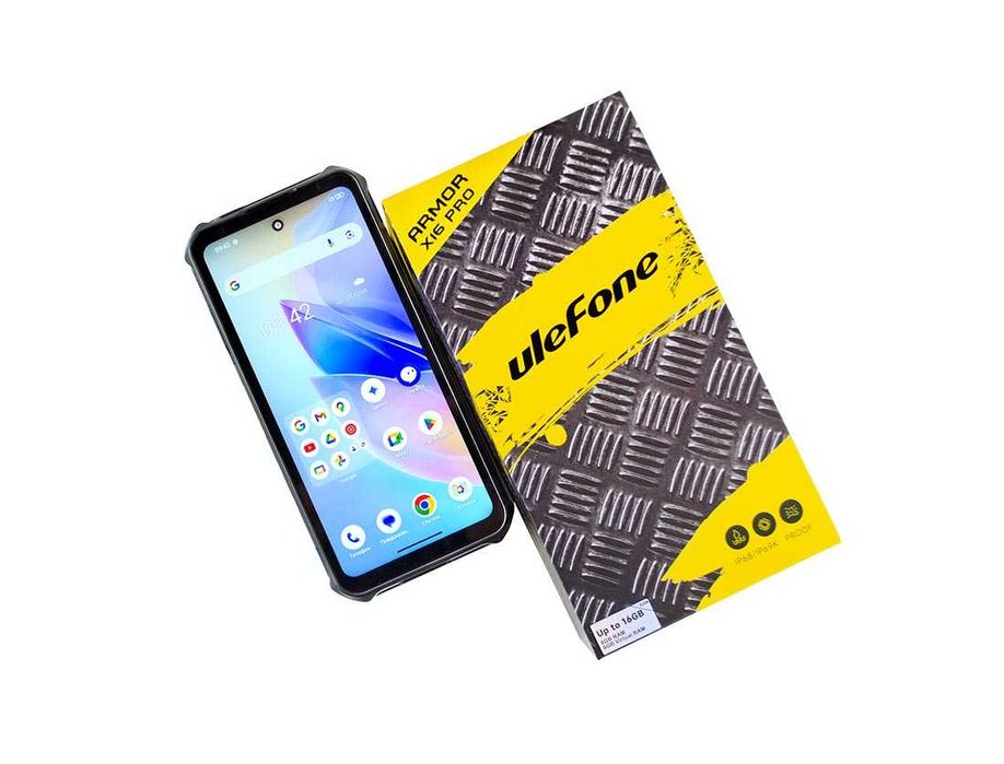 Ulefone Armor X16 Pro 8/256GB, 5G, 10360mAh, суперзахист IP68/IP69K