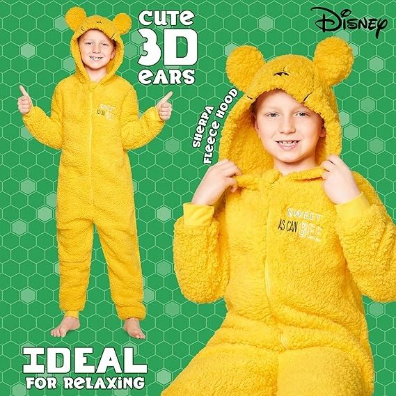 Disney onesie Kubuś Puchatek kombinezon piżama kostium 134/140