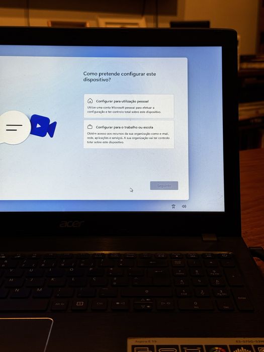 Portátil Acer E5-575G-53W6 com acabamento Premium em alumínio escovado
