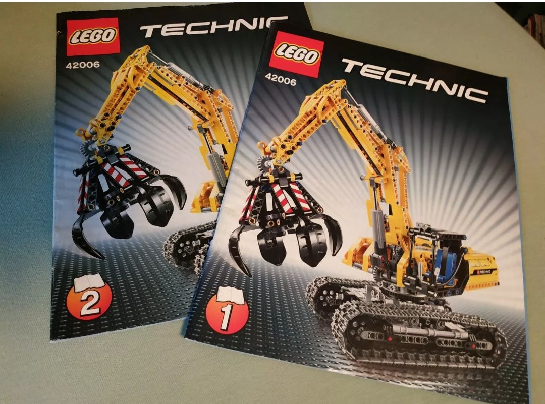 LEGO Technic 42006 Sprawne w db stanie SPRAWDŹ