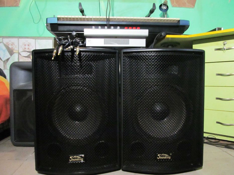 Комплект Активный пульт + Колонки. 500 W.