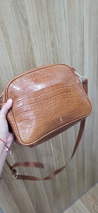 Torebka Ochnik skóra naturalna listonoszka