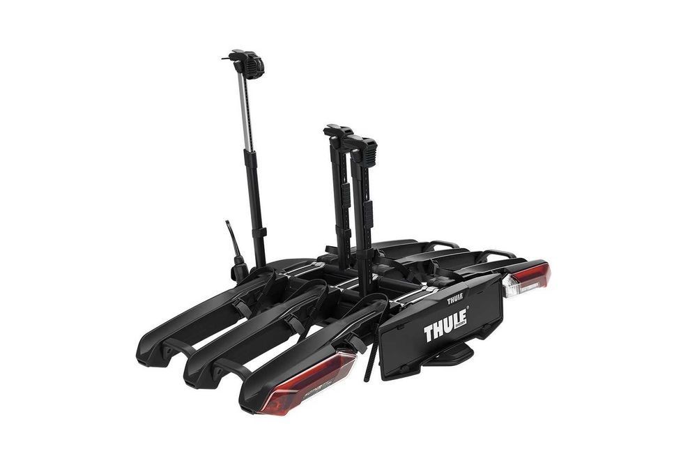 Thule Epos 979100 składana platforma rowerowa na hak na 3 rowery