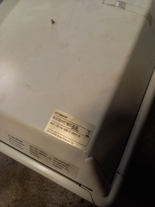 Grzejnik elektryczny beta ensto EPHBM20P