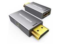 Adapter HDMI na DisplayPort TECHTOBOX [4K 60Hz]