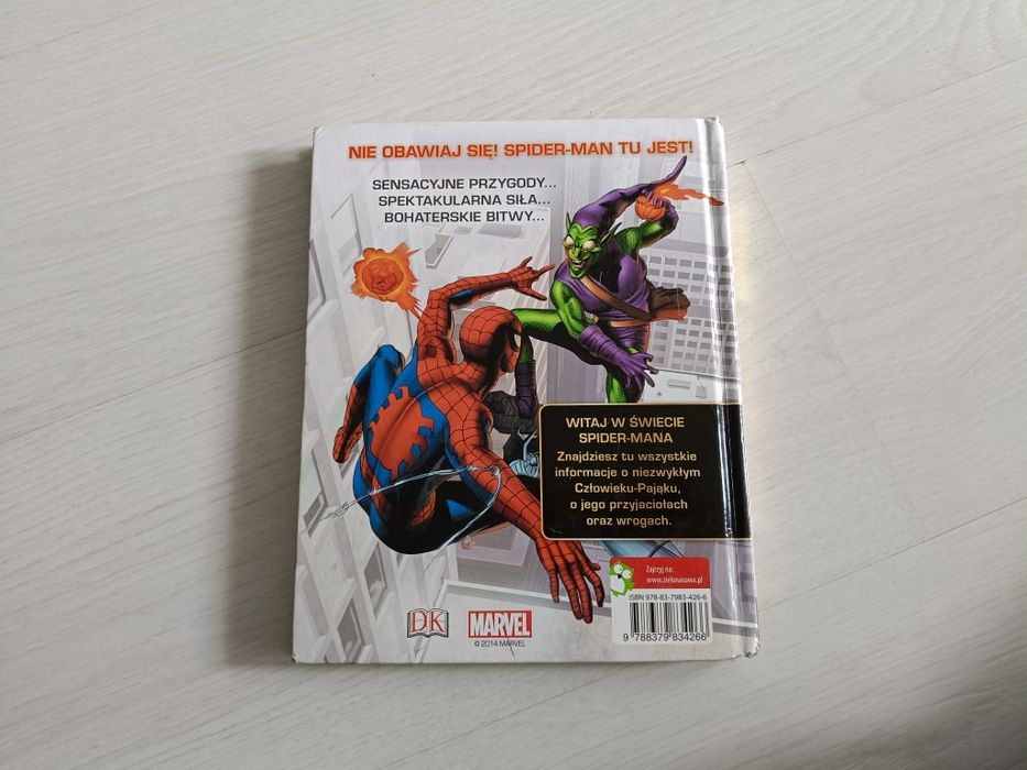 Książka spider-Man encyklopedia postaci ponad 200 bohaterów że świata