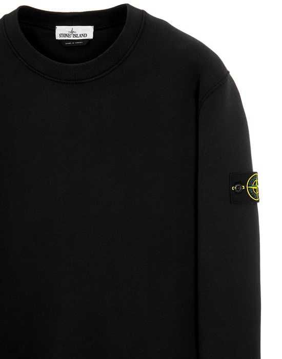 Світшот STONE ISLAND 63051 Classic Sweatshirt Black SI0137-BK