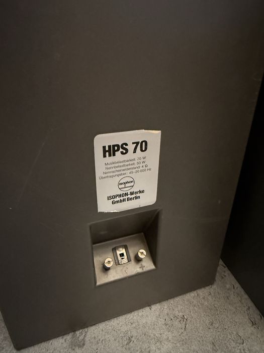 Kolumny Isophon HPS 70