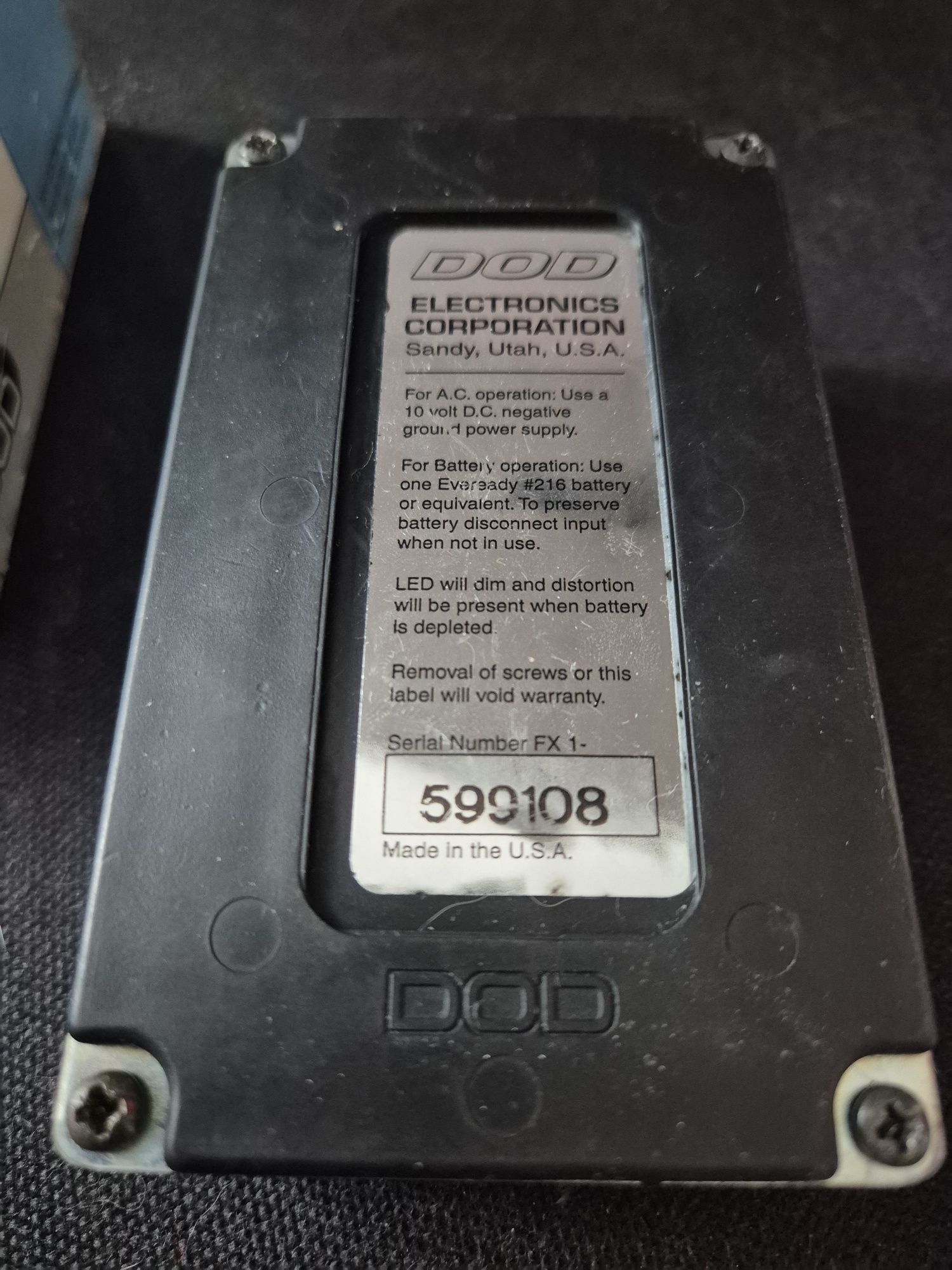 DOD FX42b equalizer gitarowy