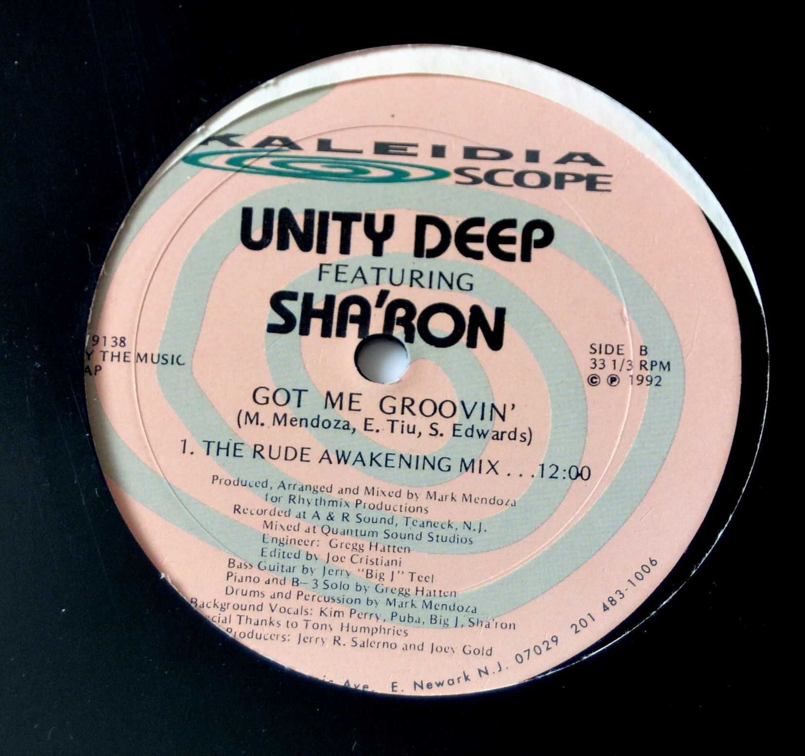 Unity Deep Feat. Sha'ron - Got Me Groovin' (Winyl)