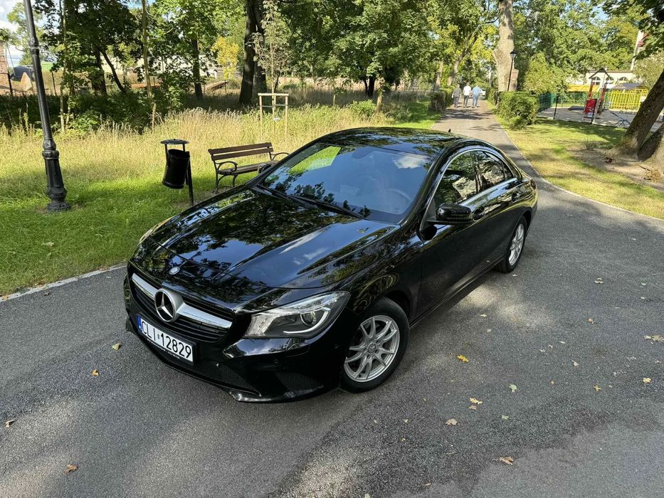 Mercedes-Benz CLA 200 CDI 136KM / Czarny / Serwisowany / Zadbany / Oryginał