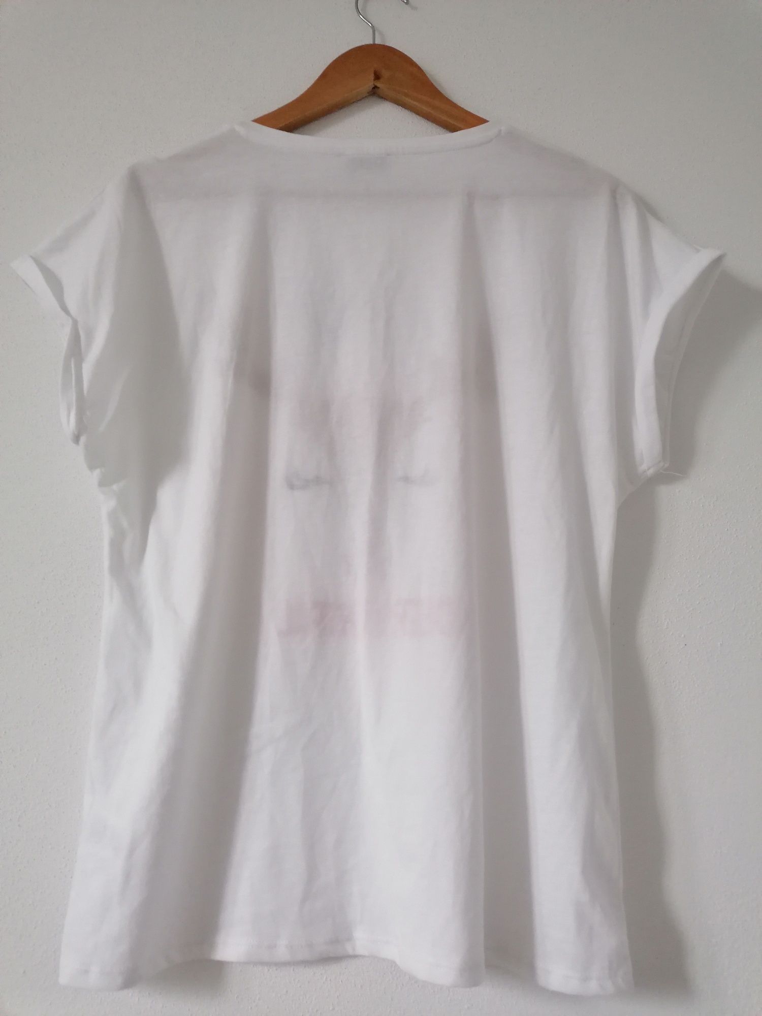 Koszulka T-shirt świąteczna nowa Papaya renifer M 38 10