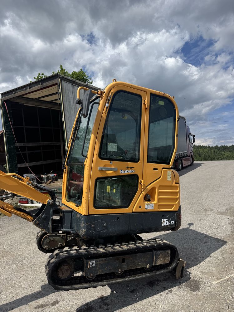 Mini koparka Hyundai Robex 16-9 jcb 8018 kubota 2 tony bobcat ec25