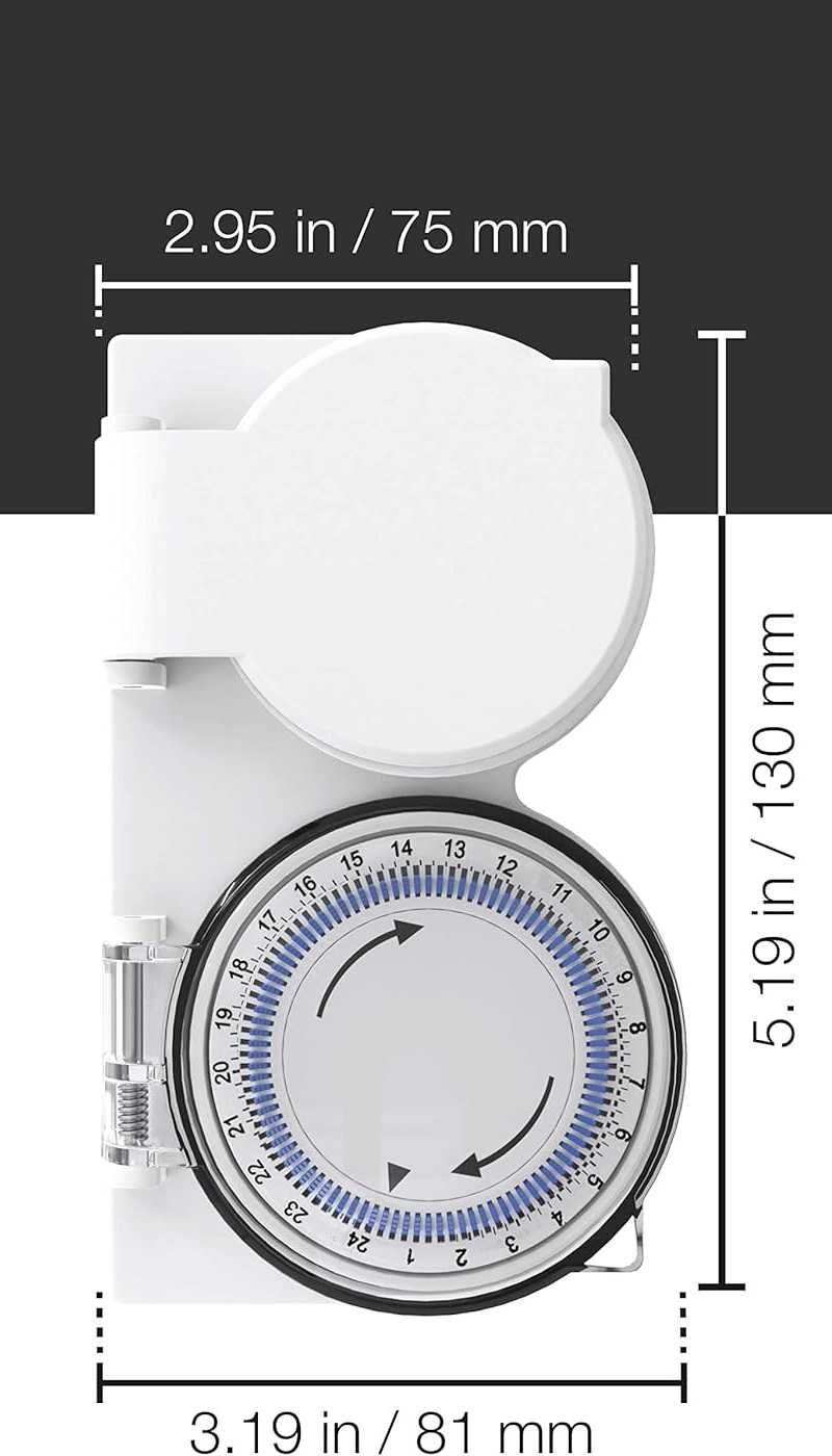 Programator czasowy BENON B2184 TIMER MECHANICZNY tryb kwadransu