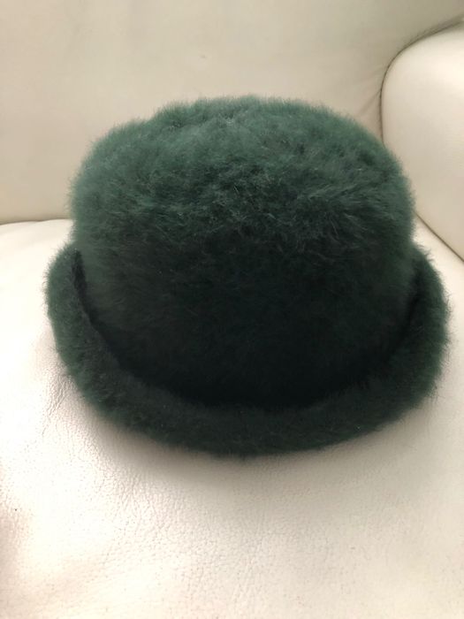 Kapelusz beret angora