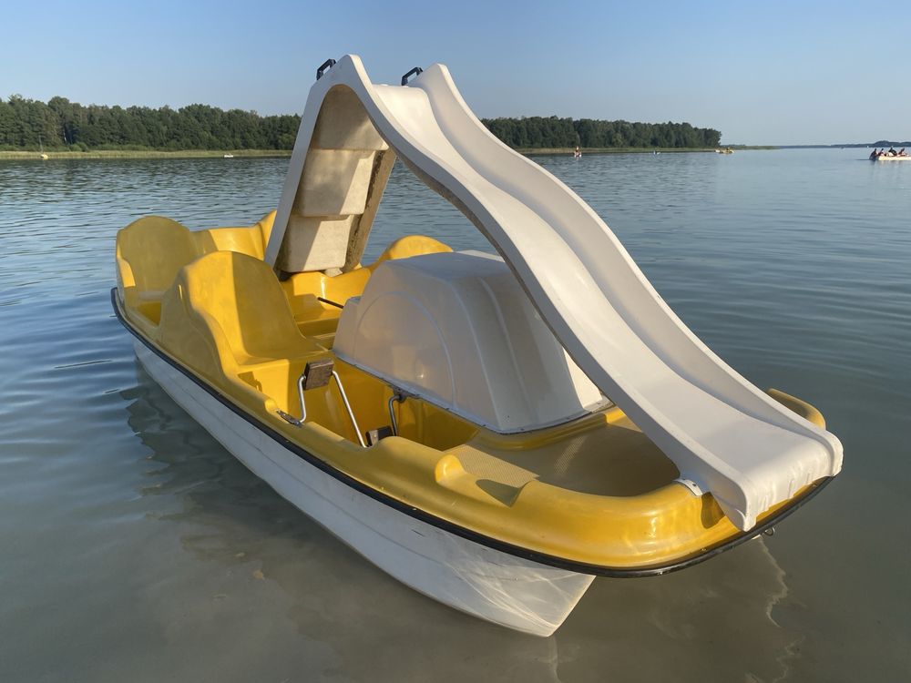 Rower wodny ze zjeżdżalnią 4 osobowy