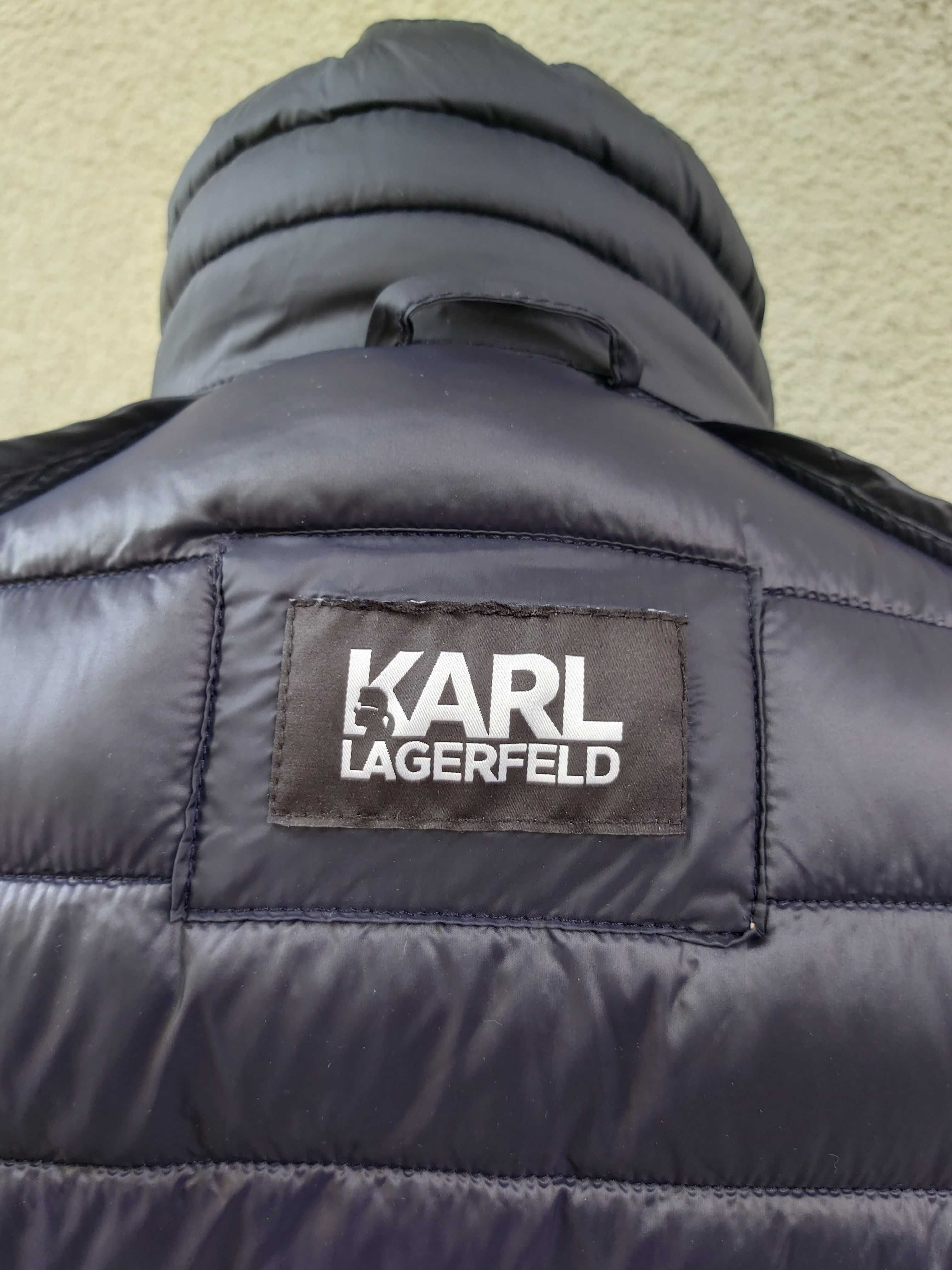 Nowa kurtka Karl Lagerfeld X function bomberka pikowana zimowa 50 L xl