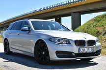 BEZWYPADKOWE BMW 520xd 190KM 2016r Virtual Pano FullAssist 2kpl Alu