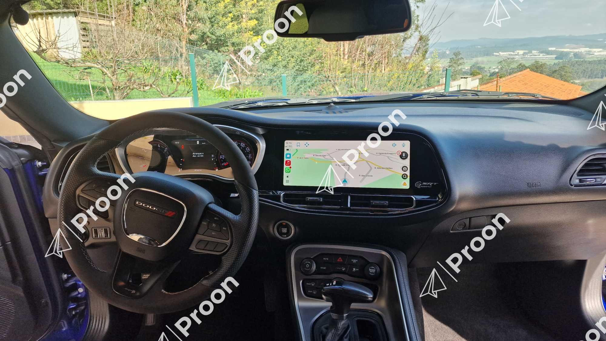 Auto Rádio Dodge challenger android Ano 2010 ate 2024