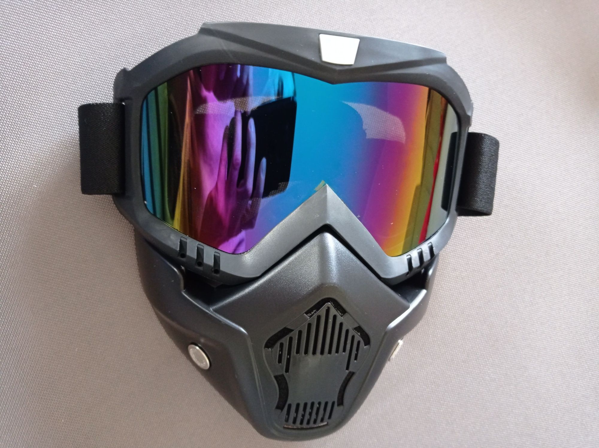 Maska Google Quad Snowboard Narty Paintball ASG Narty