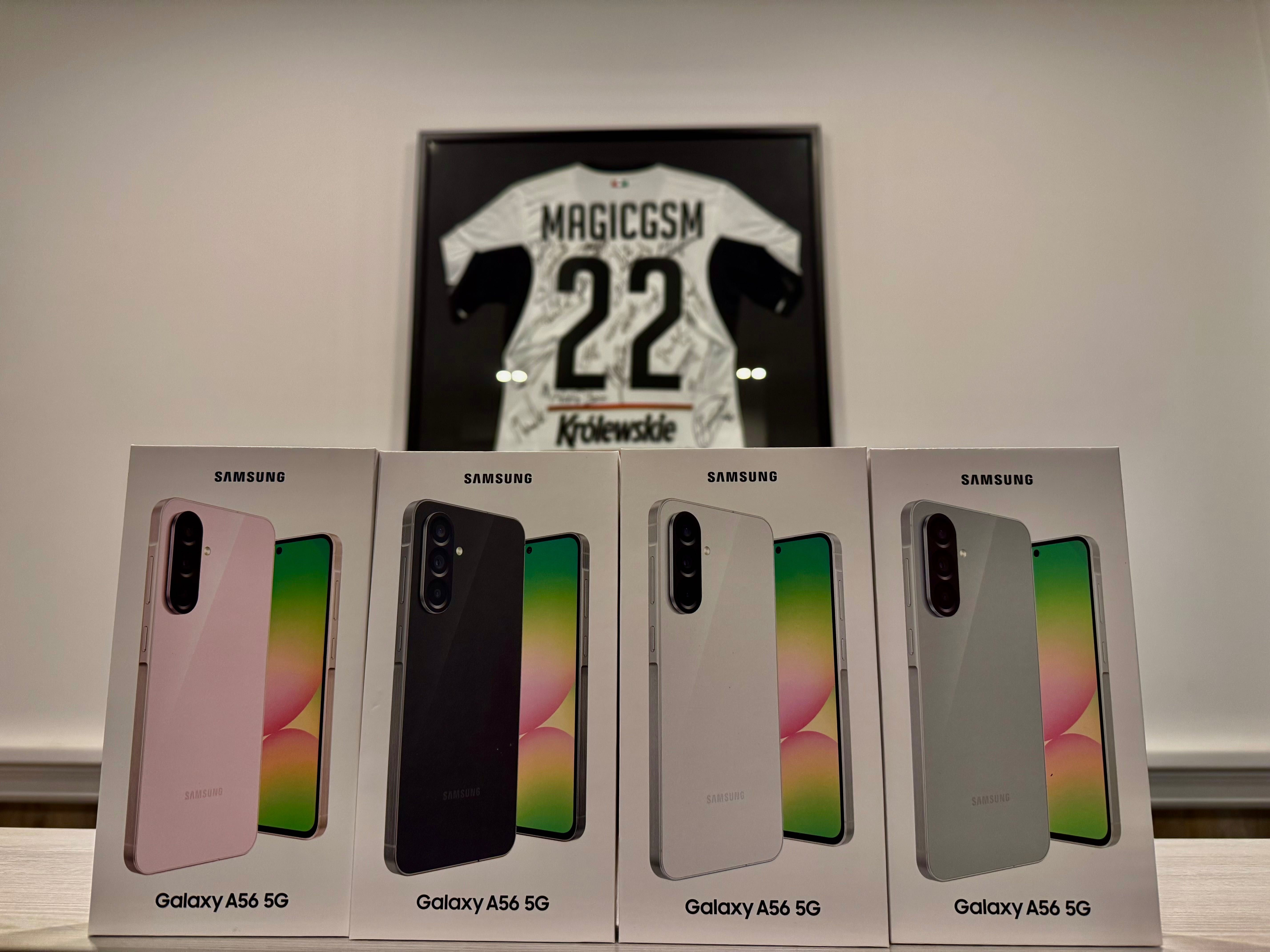 MagicGsm Nowy Smartfon Telefon Samsung A56 5G 256GB Polska Dystrybucja