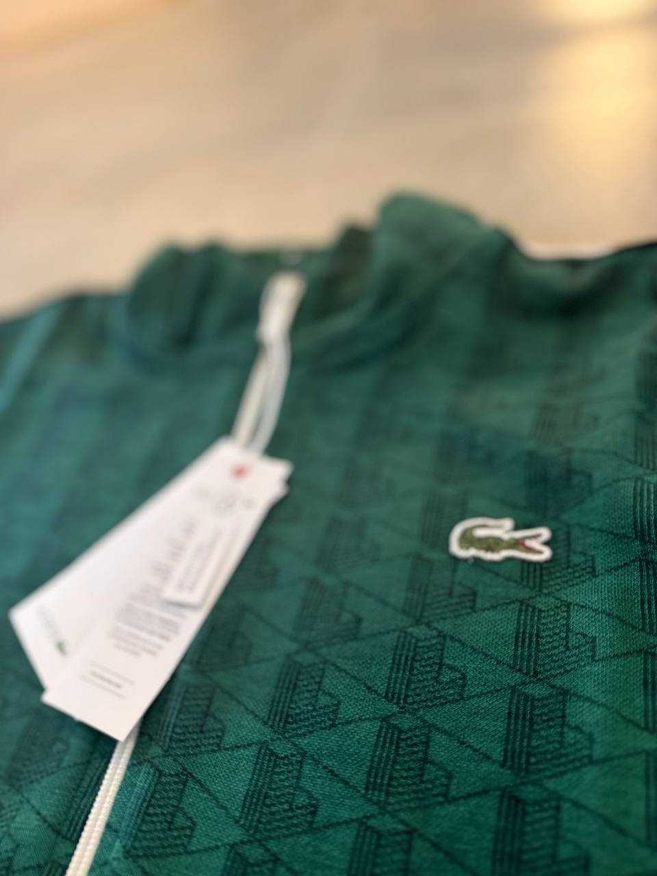 Спортивні костюми Lacoste Monogram Blue/Monogram Green/Monogram Black
