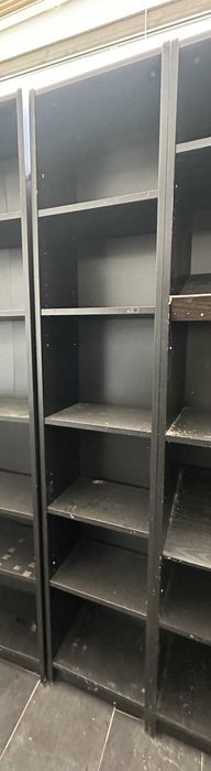 Estante IKEA 6 Prateleiras Preta – 28x41x202 cm