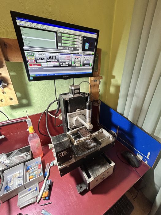 Ювелирный ЧПУ станок. JS MILL