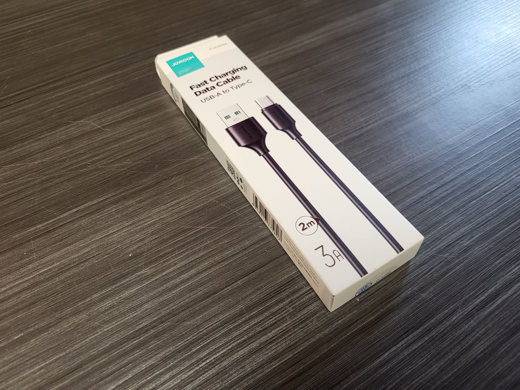 Kabel do ładowania telefonu typu C 3A 2m