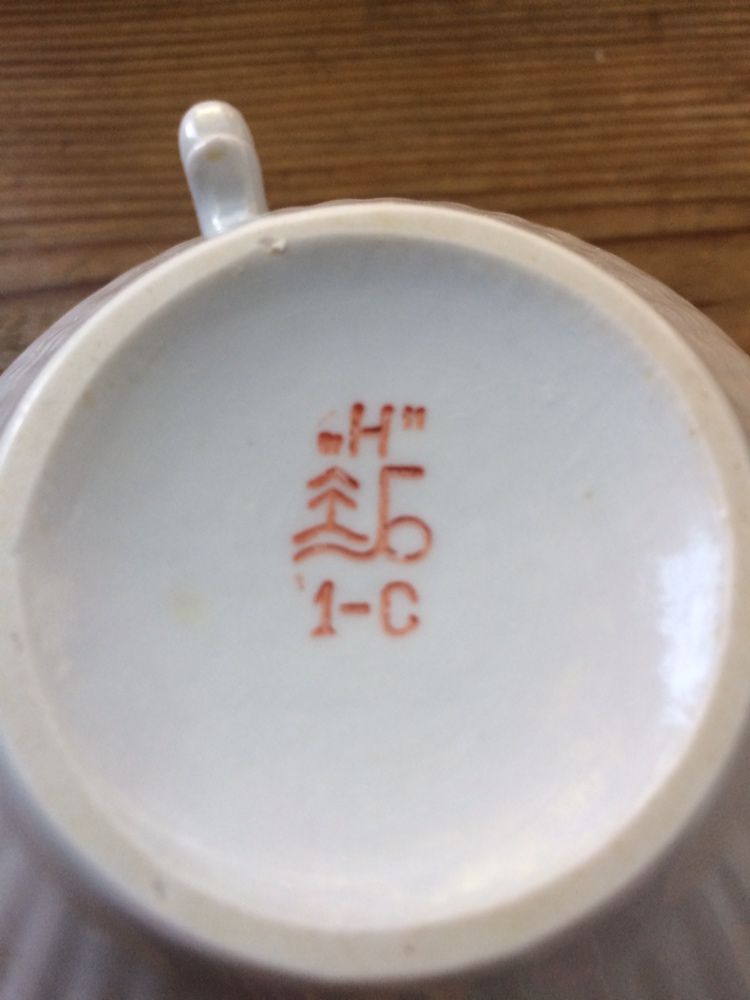Фарфоровый чайник СССР  знак качества
